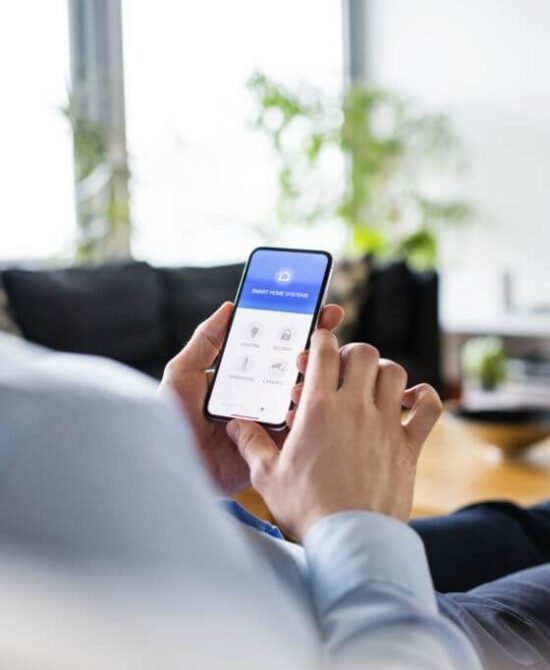 Smartphone Application pour maison