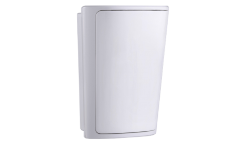 Détecteur de mouvement pour système de sécurité résidentiel.