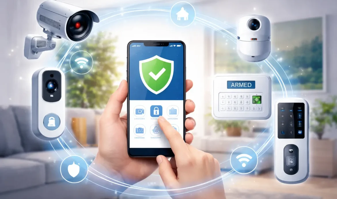 alarme maison avec application mobile