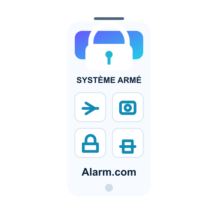 Prise intelligente Z-Wave compatible Alarm.com